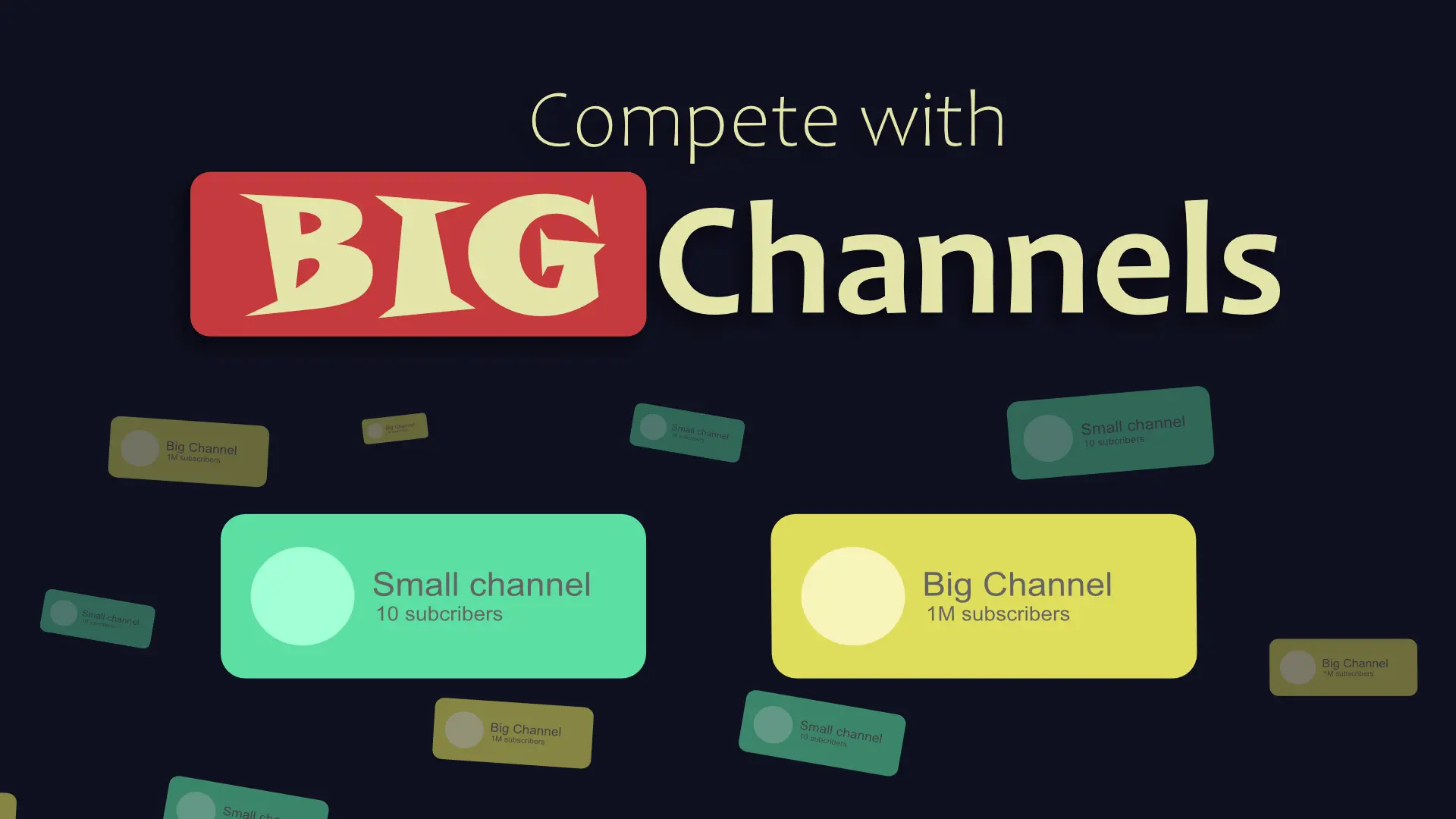 How Small YouTubers Can Compete with Big Channels Through Better Thumbnails